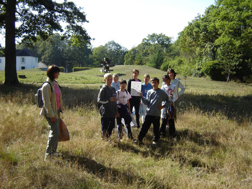 Mme Rimboeuf et son groupe
