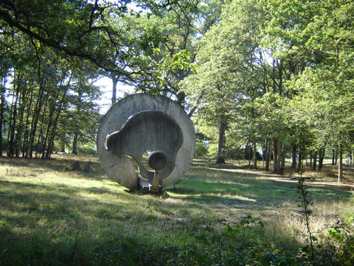 Une statue du parc 2