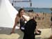 Gaelle sur la plage
